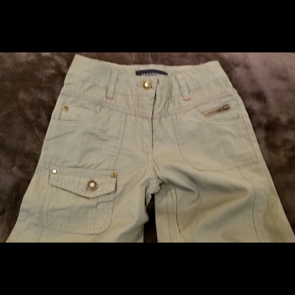 3/$25 Ani Sanzuri adjustable waist elastic at hem - Picture 5 of 6